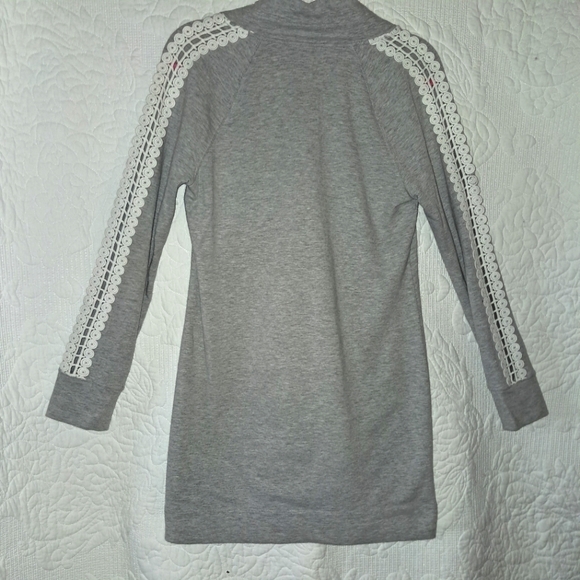 Lilly Pulitzer Women's Long Sleeve Skipper Popover Dress, Size M, Gray - Picture 5 of 14